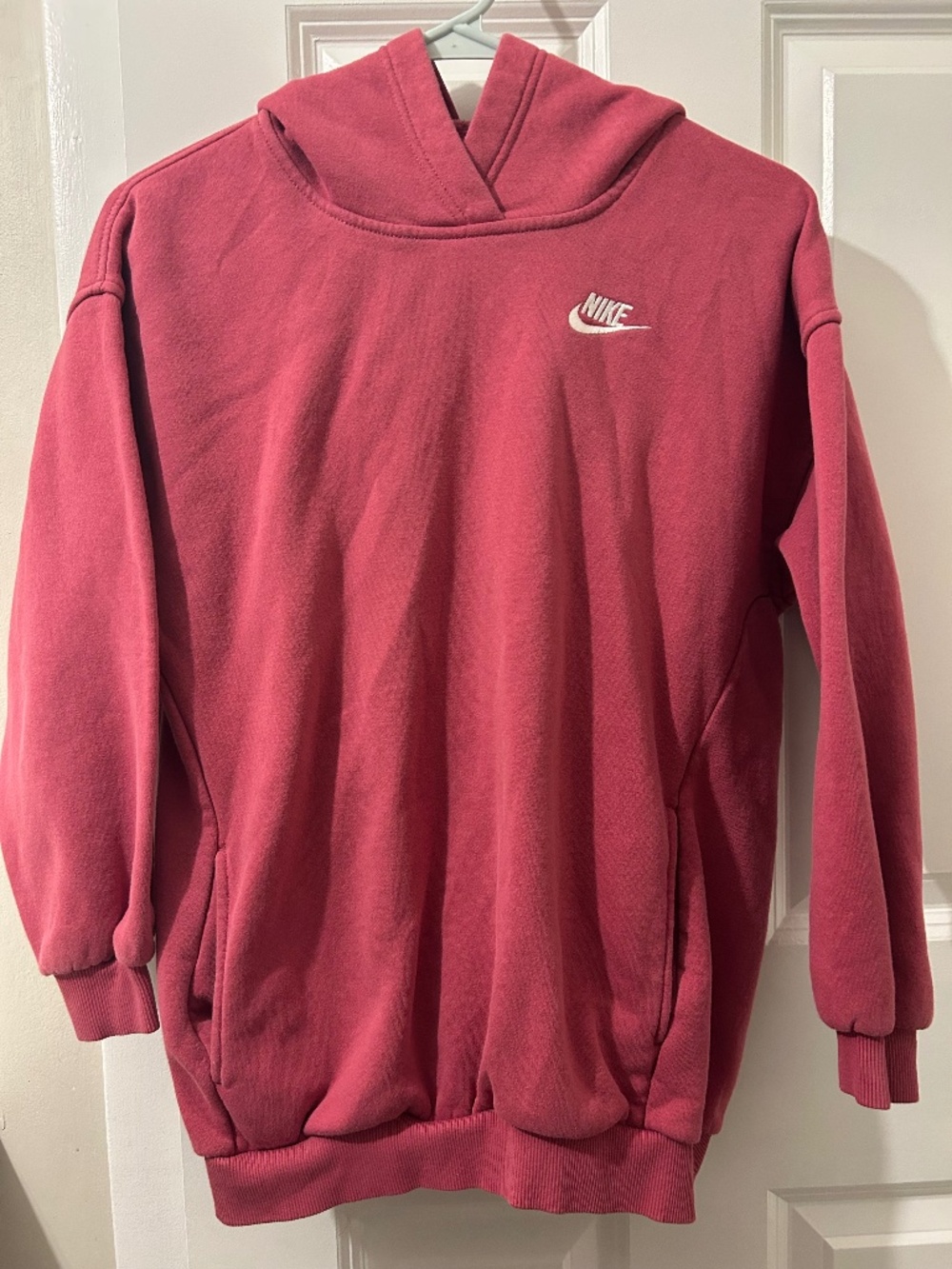 Girls pink Nike jogging suit